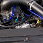Blue 4mm Blue Car Vehicle Silicone Tubing Vacuum Tube Hose Tubing Pipe 16.4ft 5M