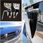 Car Bumper License Plate Relocator Bracket Holder w/ Hellaflush Angle Adjustable