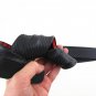 2x Black Carbon Fiber Texture Anti-rub Protector Car SUV Bumper Edge Guard Strip
