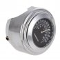 7/8" 1" Motorcycle Accessory Handlebar Mount Clock Watch Thermometer For Aprilia