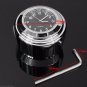 7/8" 1" Motorcycle Accessory Handlebar Mount Clock Watch Thermometer For Aprilia