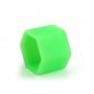 19mm Car Truck Wheel Tyre Centre Hub Screw Lug Bolt Green Rubber Caps Combo 20pc
