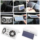 Vehicle Solar Powered Car Vent Window Fan For Car Auto Ventilator Air Cooling