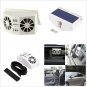 Vehicle Solar Powered Car Vent Window Fan For Car Auto Ventilator Air Cooling