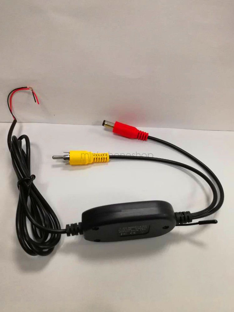 12V 2.4GHZ RCA Wireless Car SUV Reversing Rear View Camera Transmitter Receiver