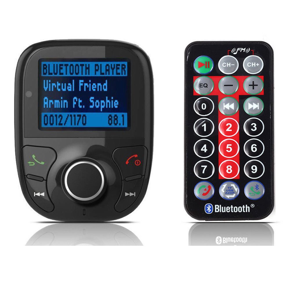 12-24V Universal Wireless Bluetooth Handsfree Car kit MP3 Player Speaker Charger