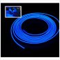New 2M 12V Blue LED Light Glow EL Wire String Strip Rope Tube Car Interior Decor