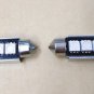 2x Blue LED License Plate Lights For Benz W208 W209 W203 W210 W211 W212 BMW