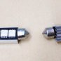 2x Blue LED License Plate Lights For Benz W208 W209 W203 W210 W211 W212 BMW