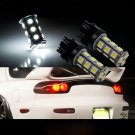 4Pcs 3157 White 18SMD 5050 Reverse Brake/Stop/Turn Tail Back Up LED Light Bulb
