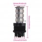 4Pcs 3157 White 18SMD 5050 Reverse Brake/Stop/Turn Tail Back Up LED Light Bulb