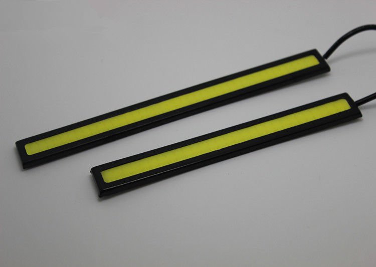 2PCS17cm Bright White COB Blue DRL Daytime Running Light Car LED Lights Fog Lamp