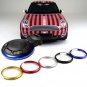 Red Metal Protective Ring For 08-Up Mini Cooper R55 R56 R57 R58 R59 R60 Key Fob