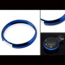 Blue Metal Protective Ring For 08-Up Mini Cooper R55 R56 R57 R58 R59 R60 Key Fob
