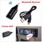 Mini 3.5mm Aux Car Wireless Bluetooth Stereo Adapter Receiver Hands-free Car Kit