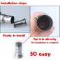 Universal Insert Baffle DB Killer Silencer Motorcycle Exhaust Can Muffler 51mm