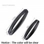4 PCS Clear Car Side Door Edge Protection Anti-scratch Guards Trims Stickers