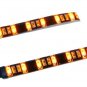 2x 6LED Waterproof Motorcycle Strip Light Brake Tail Light Turn Signal Indicator