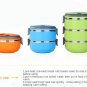 Portable Stainless Steel Thermal Insulated Lunch Box Bento Picnic Food Container