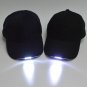 New Battery Powered Hat Adjustable outdoor Baseball Cap with 5 Bright LED Lights