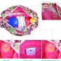 Multifunction Mummy handbag Baby Diaper Nappy Changing Mat Big Floral Mother Bag