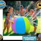 Inflatable Spray Water Ball Children Summer Outdoor Swimming Beach Pool Play