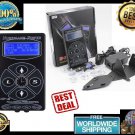 Newest Professional HP-2 Hurricane Tattoo Power Supply Digital Dual LCD Display