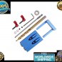 Kreg Style Pocket Hole Jig Kit System Wood Working & Joinery + Step Drill Bit