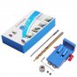Kreg Style Pocket Hole Jig Kit System Wood Working & Joinery + Step Drill Bit