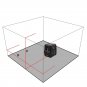 Fall Protection Palm Accurate Cross Red Laser Lines Self Leveling Receiver 360