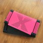 Adjustable Portable Cooling Laptop Table Stand Lap Sofa Bed Tray Desk 360 Degree