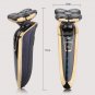 Electric Shaver Washable Rechargeable Rotary 5D Floating Blades Beard Trimmer