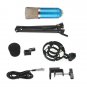 Professional Wired Condenser Microphone + Adjustable Stand Computer Recording