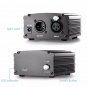 1 Channel 48V Phantom Power Supply Black XLR Audio Cable Recording Equipment