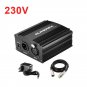 1 Channel 48V Phantom Power Supply Black XLR Audio Cable Recording Equipment