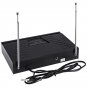 Pro Dual Wireless Microphone Cordless DJ Karaoke Public Party Mic System + 2 Mic
