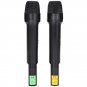 Pro Dual Wireless Microphone Cordless DJ Karaoke Public Party Mic System + 2 Mic