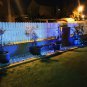 LED Solar Power 3 Lamps Landscape Spotlight Projection Garden Underwater Lights