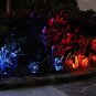 LED Solar Power 3 Lamps Landscape Spotlight Projection Garden Underwater Lights