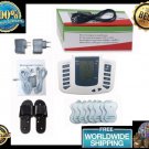 Electrical Stimulator Full Body Relax Muscle Digital Massager Pulse Acupuncture