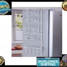 Kitchen Tool Multi Use Refrigerator Side Shelf Rack Hanger Storage Organizer