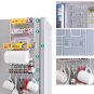 Kitchen Tool Multi Use Refrigerator Side Shelf Rack Hanger Storage Organizer