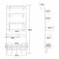 Kitchen Tool Multi Use Refrigerator Side Shelf Rack Hanger Storage Organizer