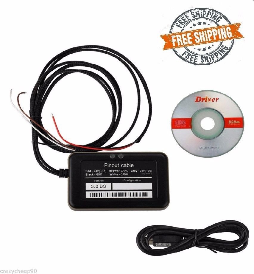 8 in 1 Truck Adblueobd2 Emulator with Nox Sensor for Mercedes MAN Scania DAF