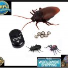 1ps Remote Control Fake Cockroach Spider Ant Toy Prank Insects Scary Trick Mock Bugs