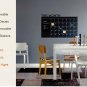 DIY Monthly Chalkboard Calendar Vinyl Wall Decal Removable Planner Sticker