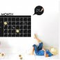 DIY Monthly Chalkboard Calendar Vinyl Wall Decal Removable Planner Sticker