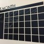 DIY Monthly Chalkboard Calendar Vinyl Wall Decal Removable Planner Sticker