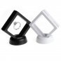 Floating Display Case Suspended Jewellery Coin Gems Artefacts Stand Btc Ltc Safe