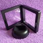 Floating Display Case Suspended Jewellery Coin Gems Artefacts Stand Btc Ltc Safe